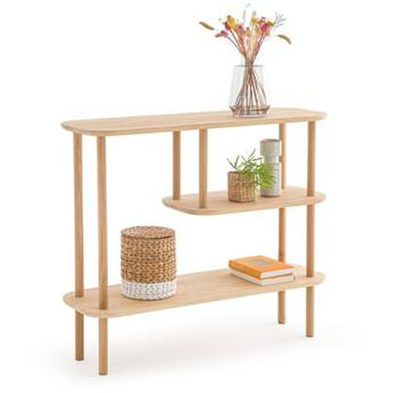 Console asymétrique chêne massif, Crueso