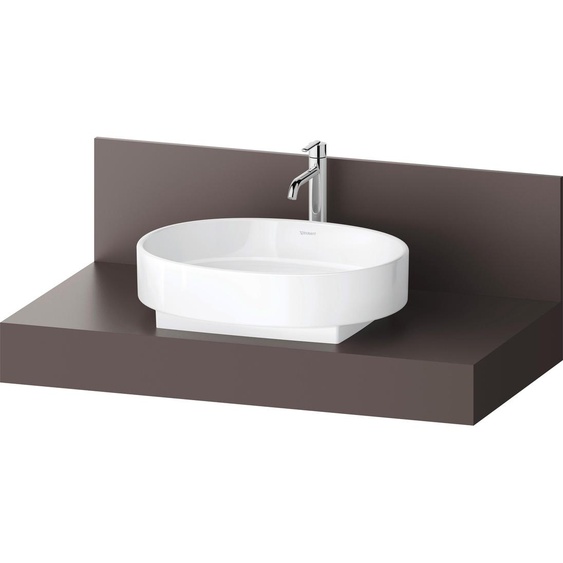 Console Balcoon Duravit rectangulaire, 1 découpe au centre , 1000x550x370mm, BA90570IGIG0000
