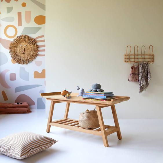 Console Basse Enfant En Bois De Teck 110 Pampa Naturel