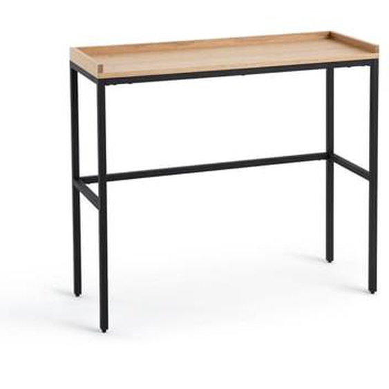 Console chêne et métal acier Volga