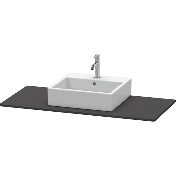 Console Duravit XSquare, 1 découpe, 1200x16x550mm, XS060F08080