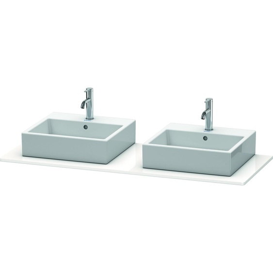 Console Duravit XSquare, 2 découpes, 1400x16x550mm, XS063GB4040