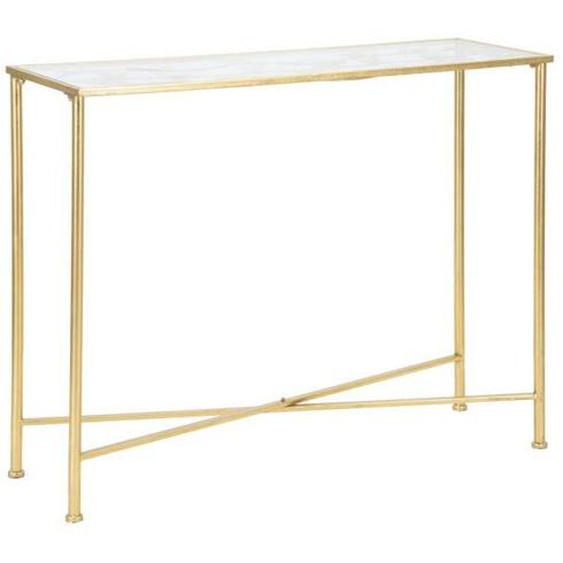 CONSOLE PAPILLONS VERRE CM