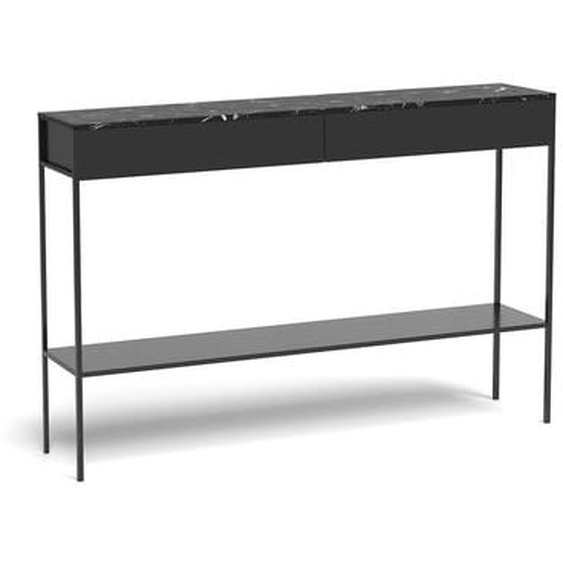 Console plateau marbre Fébée