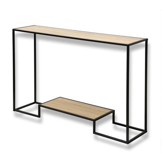 Console Stockies Style Industriel - 2 Niveaux -