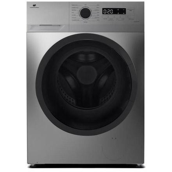 Continental Edison - Lave-linge hublot CELL914ISS - 9 kg - Largeur 59,5 cm - Classe a - 1400 trs - moteur induction -Silver