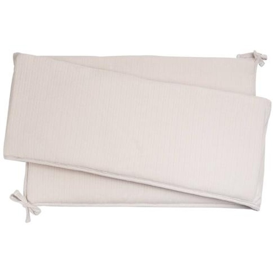 Contour De Lit Bébé - Position Haute Beige