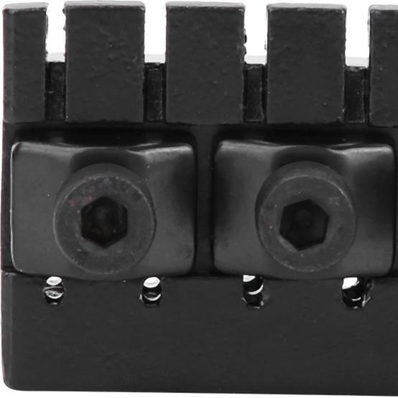 Contre-écrou pour  cordes de guitare sans tête C Contre-écrou en alliage de zinc avec clé à visssel-set pour guitaristes électriques C Noir