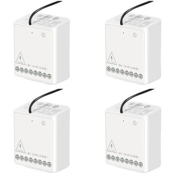 Contrôleur de relais sans fil, contrôle bidirectionnel, 2 canaux, rouge