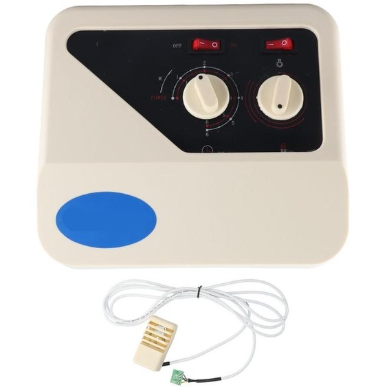Contrôleur externe pour poêle de sauna avec câble de sonde de température, pour poêles de 3 à 9 kW, 220 V
