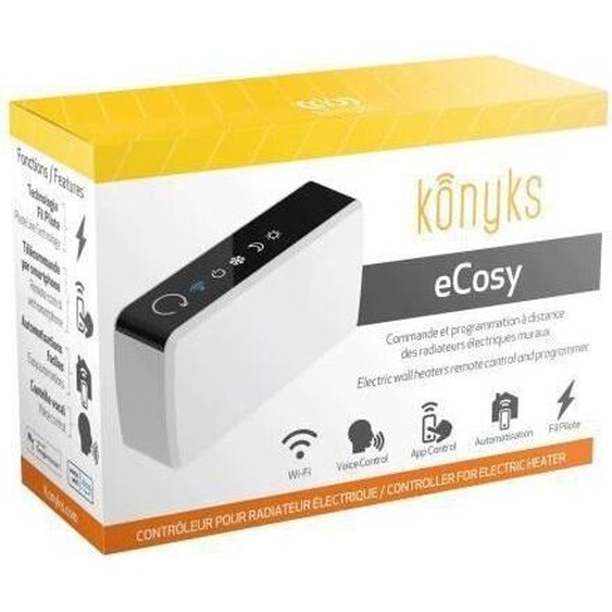 Contrôleur Wi-Fi Radiateur Électrique Fil Pilote, Maison Connectée Konyks eCosy, iOS Android