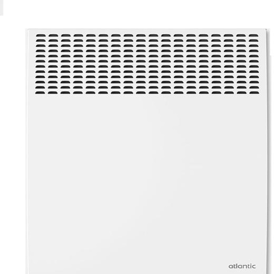 Convecteur électrique F617 blanc 750W - ATLANTIC - 561730