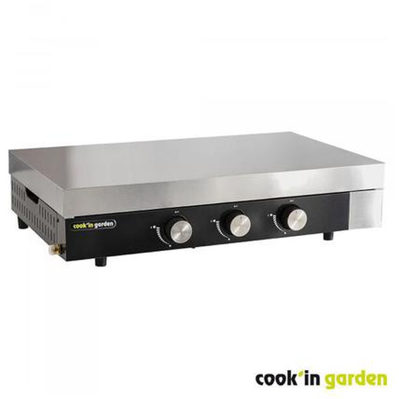 Cookin Garden - Plancha gaz finesta - 3 brûleurs