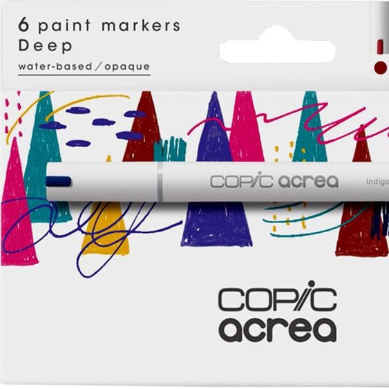 COPIC 20077603 COPIC Marker acrea Deep, 6er Set