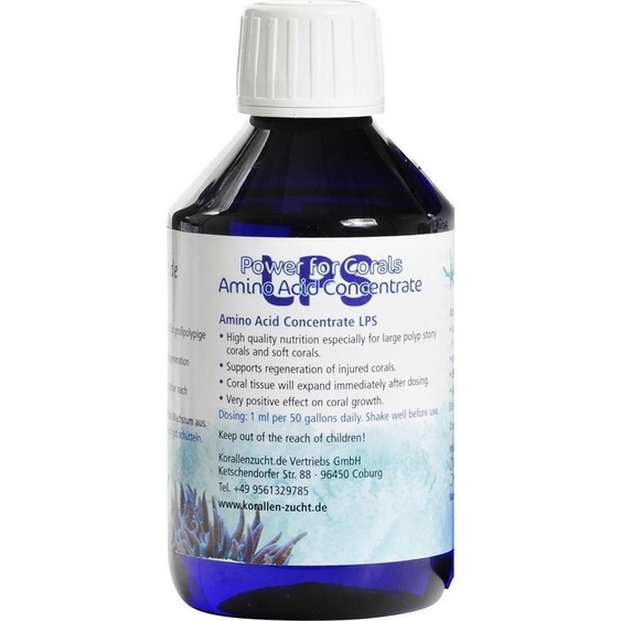 Corail Culture Amino Acid LPS 10ml - Nourriture avec vitamines pour coraux LPS
