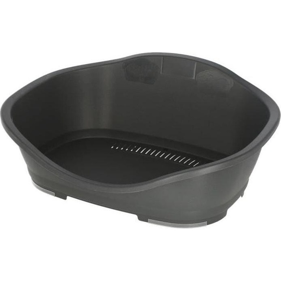 Corbeille pour Animaux KERBL Sleepers, 56,5 x 42 x 24 cm, Plastique, Gris, Aérations et Antidérapant