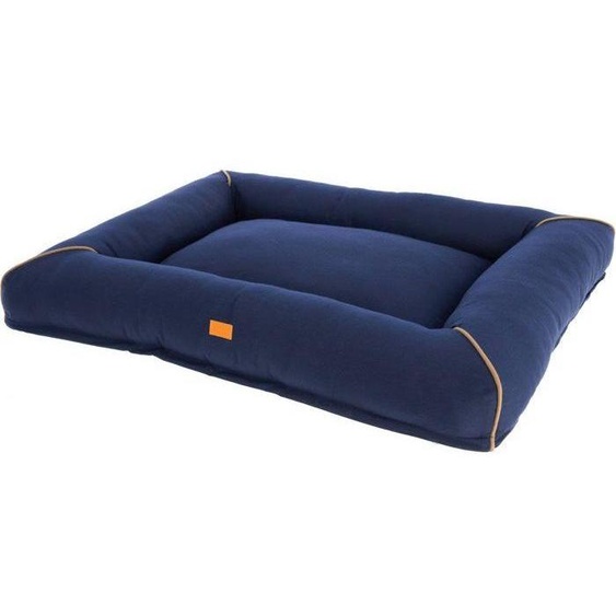 Corbeille Jerome  Bleu foncé / Cognac  110 × 90 × 10 cm