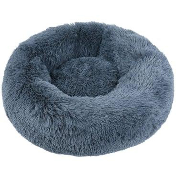 Corbeille ronde moelleuse gris bleu T60