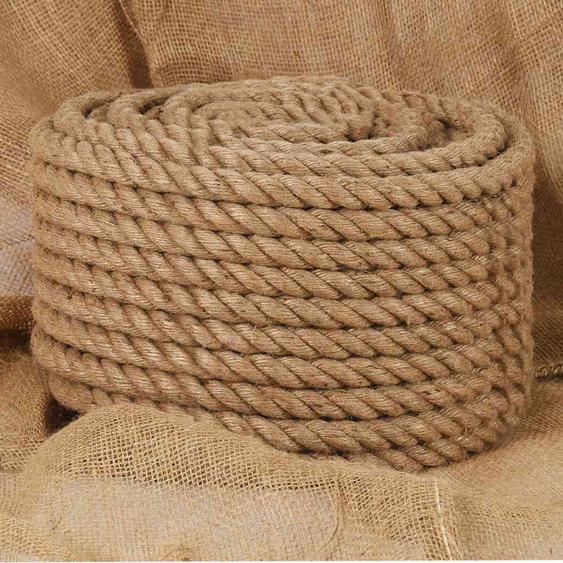 Corde 100 % jute 20 mm 100 m