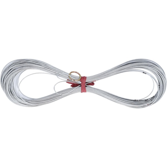 corde de mesure pour puits profonds 50m Balances claires non rétractables Corde de mesure portable en fil dacier pour la construction