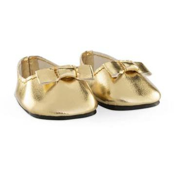 Corolle - Ballerines dorées, pour Poupon 36cm