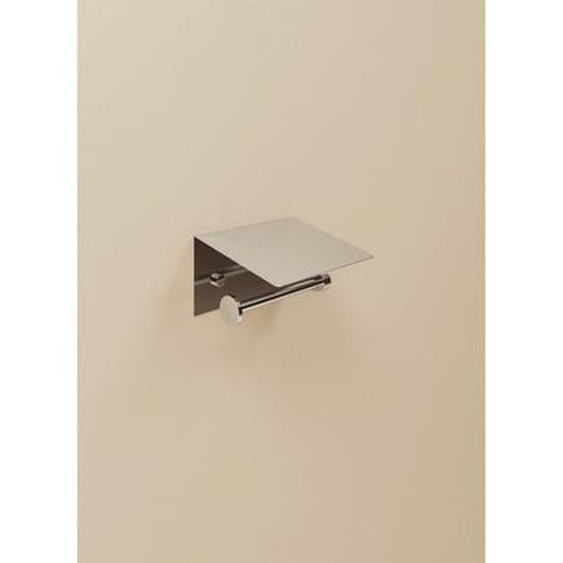 Porte-rouleau Avec Couvercle Chrome Kubic