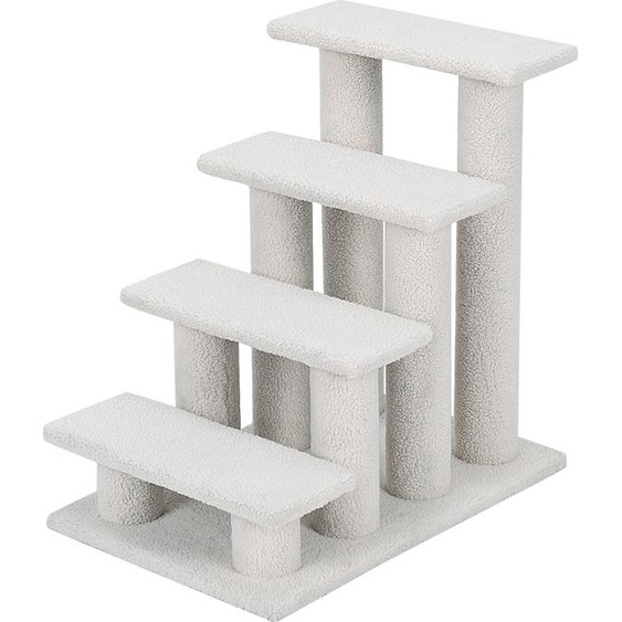 COSTWAY Arbre à chat Petite niche, Arbre de jeu 4 plateformes dobservation, Arbre à grimper