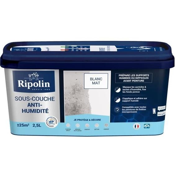 Couche De Base Anti-Humidité Ripolin 2,5L
