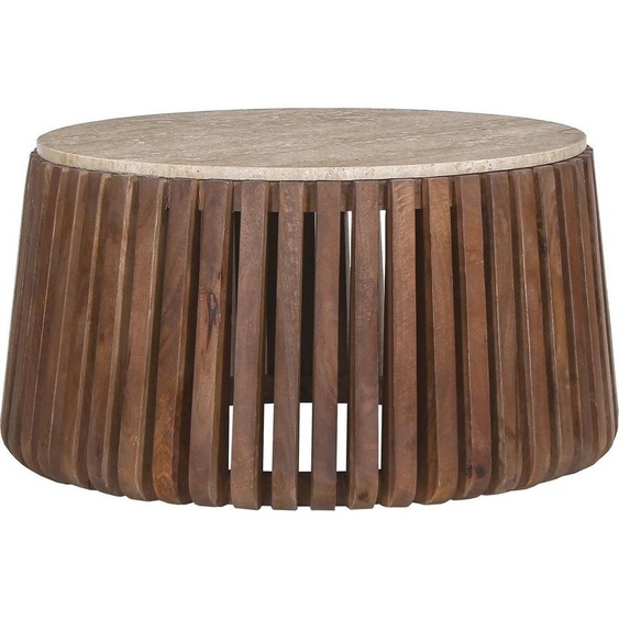 Couchtisch Lucce | Ø70 x 40 cm | Mangoholz