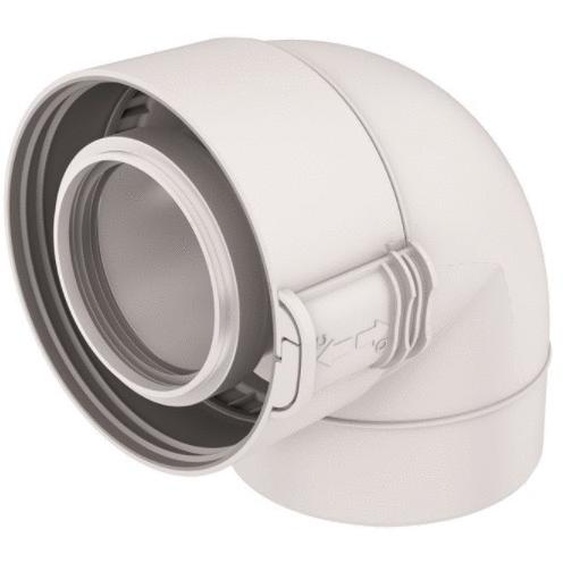 Coude 87° Rolux condensation D60/100 mm PPTL/PP sekurit UBBINK 229232