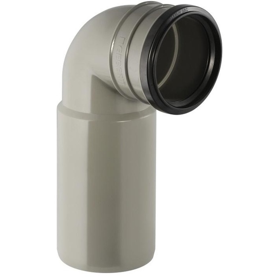 Coude dévacuation PVC 90 / 100 mm Duofix GEBERIT 367.002.00.1