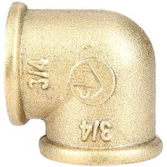 Coude double femelle 50x60 laiton - GARIS - D23008B
