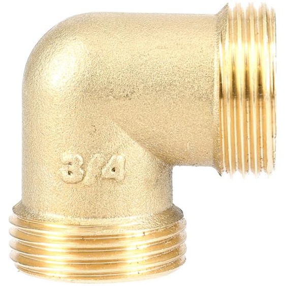 Coude double mâle 15x21 - GARIS - D20003B