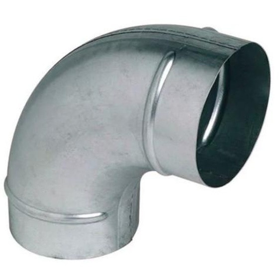 Coude galvanisé 90° CD 200/90 sans joint UNELVENT 864329