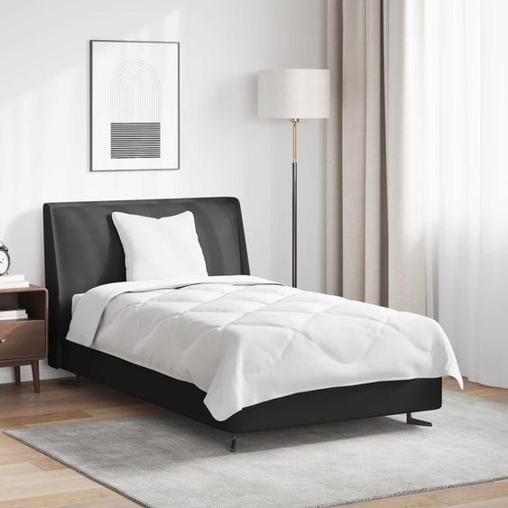 Couette avec oreiller 2 pcs Blanc Microfibre