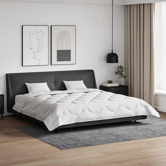 Couette avec oreiller 3 pcs Blanc Microfibre