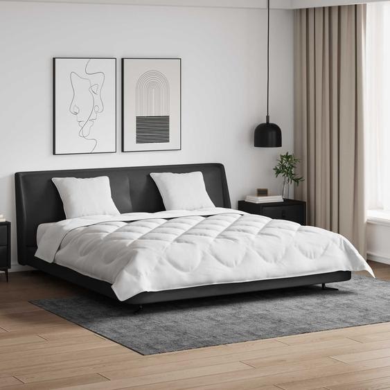 Couette avec oreiller 3 pcs Blanc Microfibre