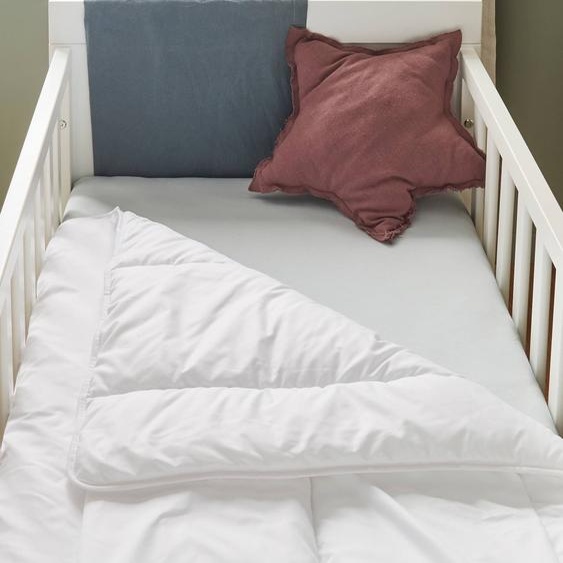 Couette bébé anti-acariens et antibactérienne blanc