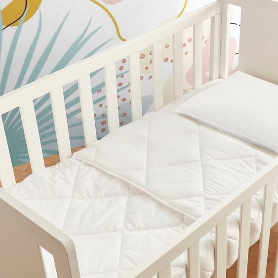 Couette bébé légère bio* blanc