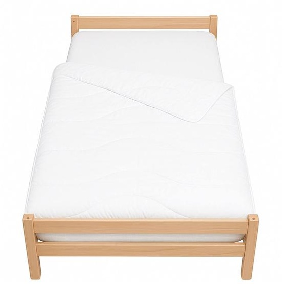 Couette Bébé Toute Saison Coton Bio Made In France Blanc