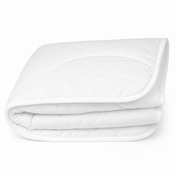 Sevira Kids Couette Bébé Toute Saison Coton Bio Made In France Blanc