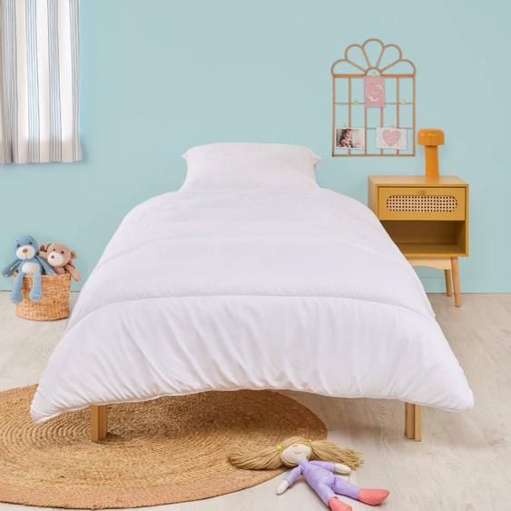 Couette Chaude Enveloppe Coton Bio Blanc