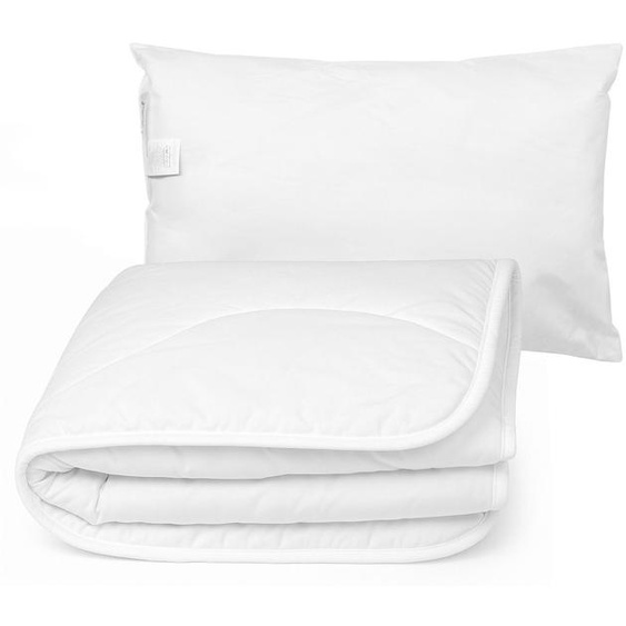 Couette et oreiller en Coton France - 80 x 120 cm - Blanc | par Colas Normand