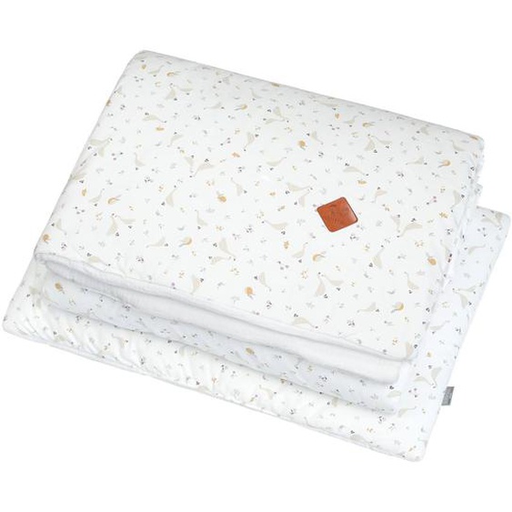 Couette Et Oreiller - Prêt À Dormir En Coton Sidonia Sidonia, Beige, Écru, Blanc