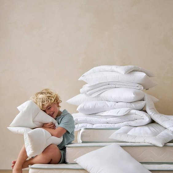 Couette microfibre anti-bacteriens traitée Sanitized blanc