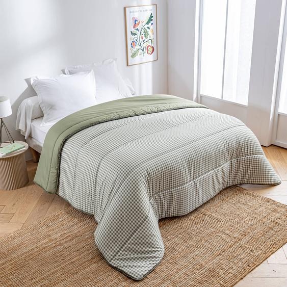 Couette microfibre imprimé vichy 200 g/m²  -