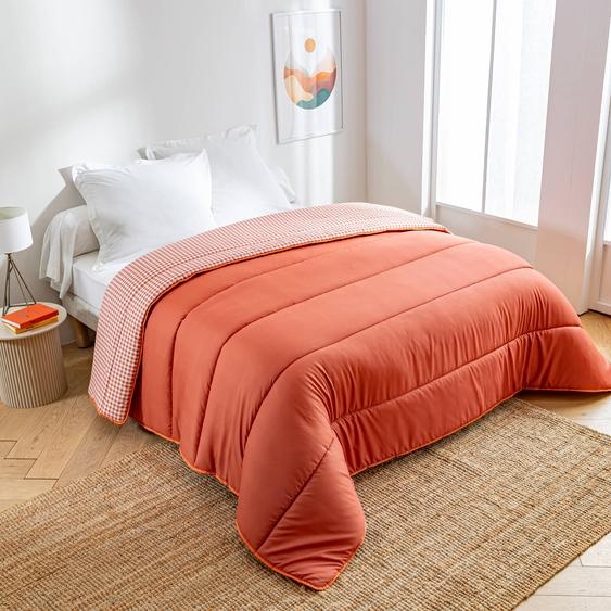 Couette microfibre imprimé vichy 400 g/m²  -