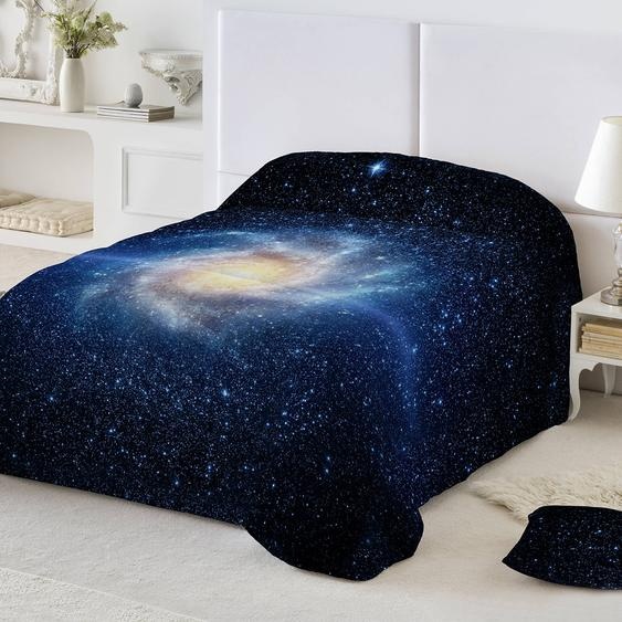 Couette microfibre imprimée Galaxie 200 g/m² -