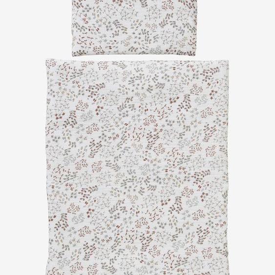 Couette + oreiller poupon en gaze de coton vintage
