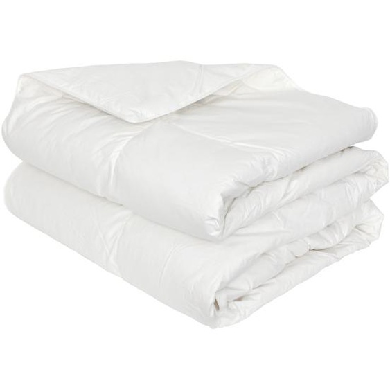 Couette tempérée 240x220 cm PLUMDOR garnissage naturel plumettes de canard 300 g/m2